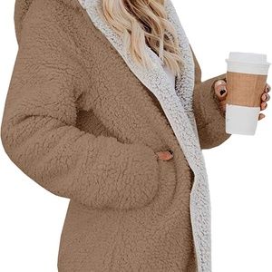 ReachMe Oversized Sherpa Jacket (2 available)